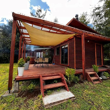 Cabanas Ayalen Con Vista Al Lago Pucon Bagian luar foto