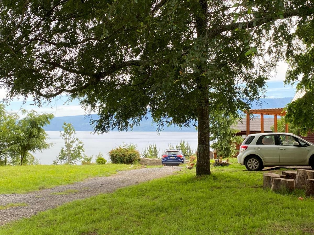 Cabanas Ayalen Con Vista Al Lago Pucon Bagian luar foto