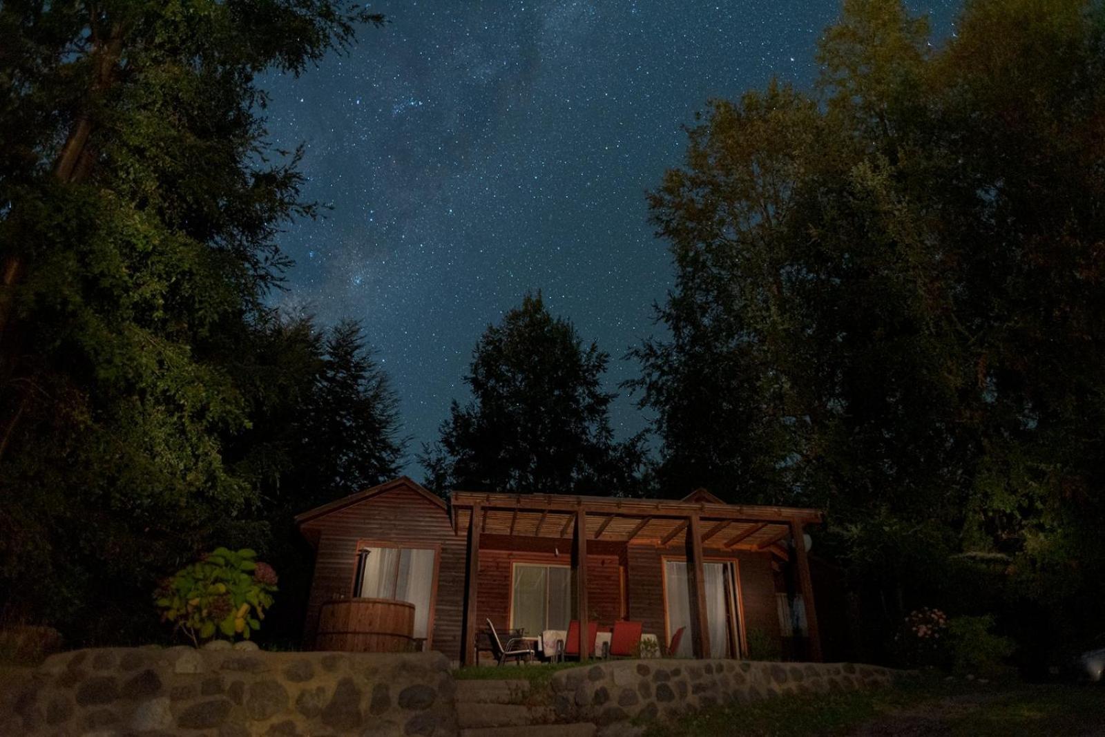Cabanas Ayalen Con Vista Al Lago Pucon Bagian luar foto