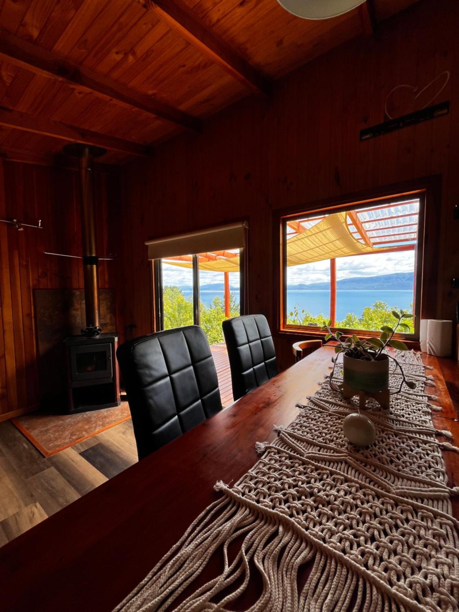 Cabanas Ayalen Con Vista Al Lago Pucon Bagian luar foto