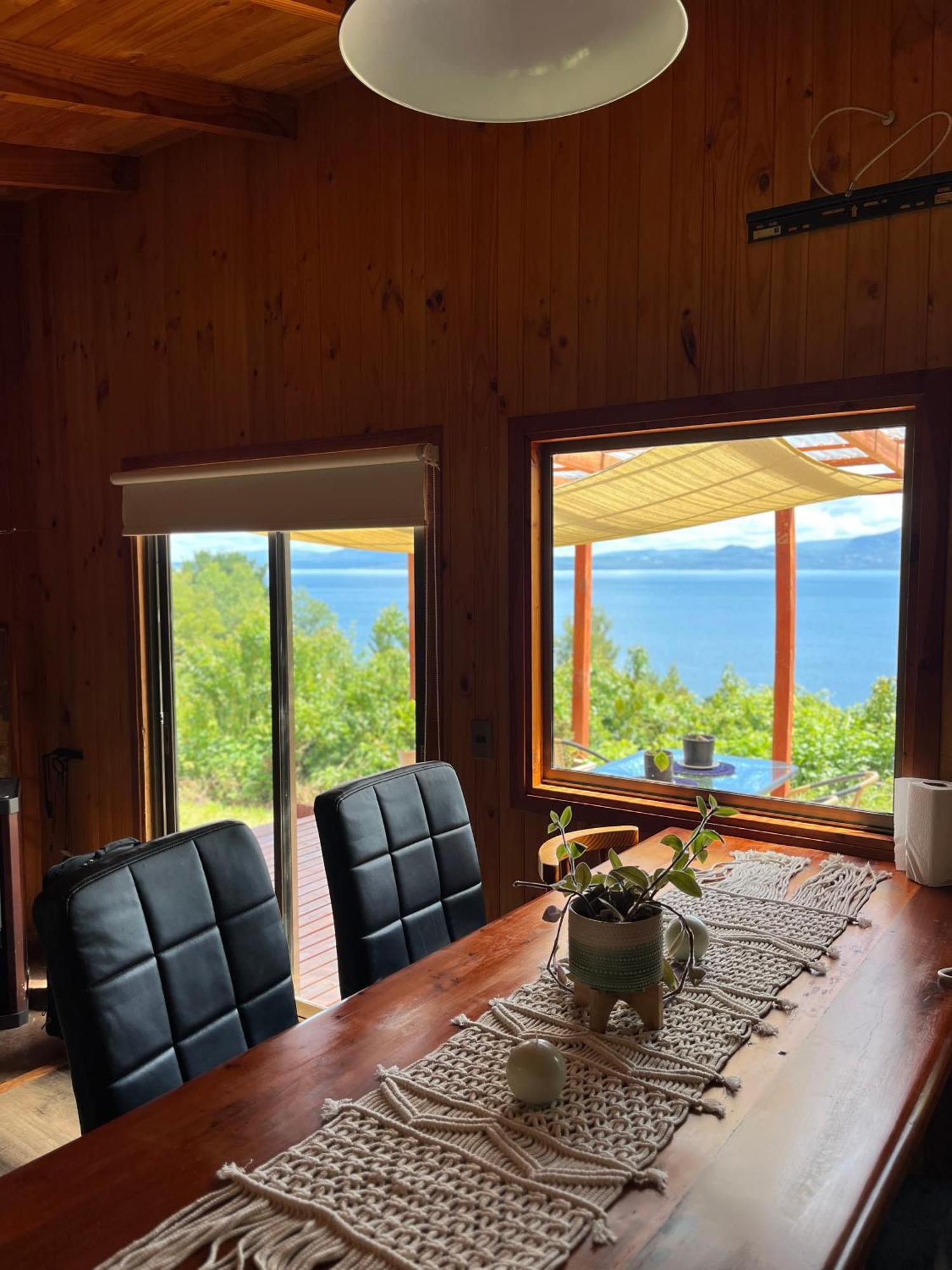 Cabanas Ayalen Con Vista Al Lago Pucon Bagian luar foto