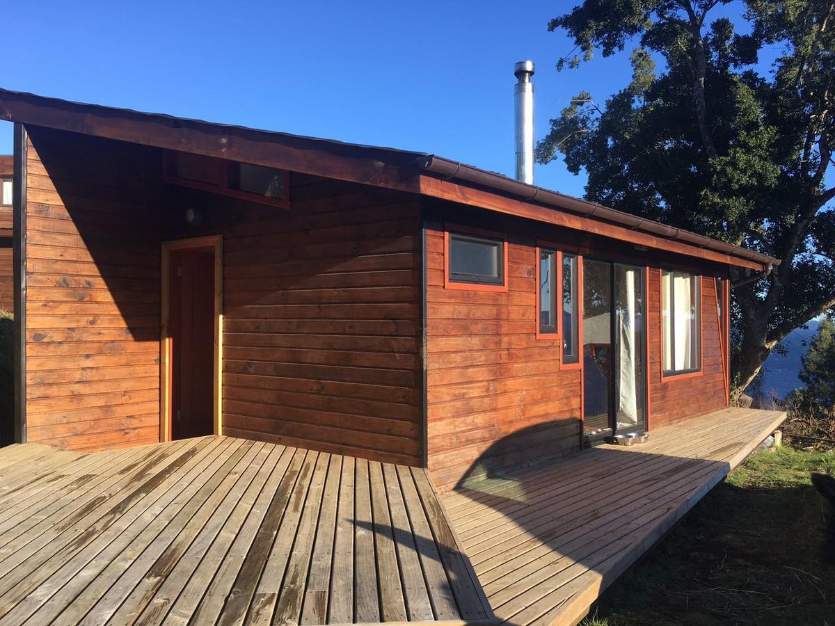 Cabanas Ayalen Con Vista Al Lago Pucon Bagian luar foto