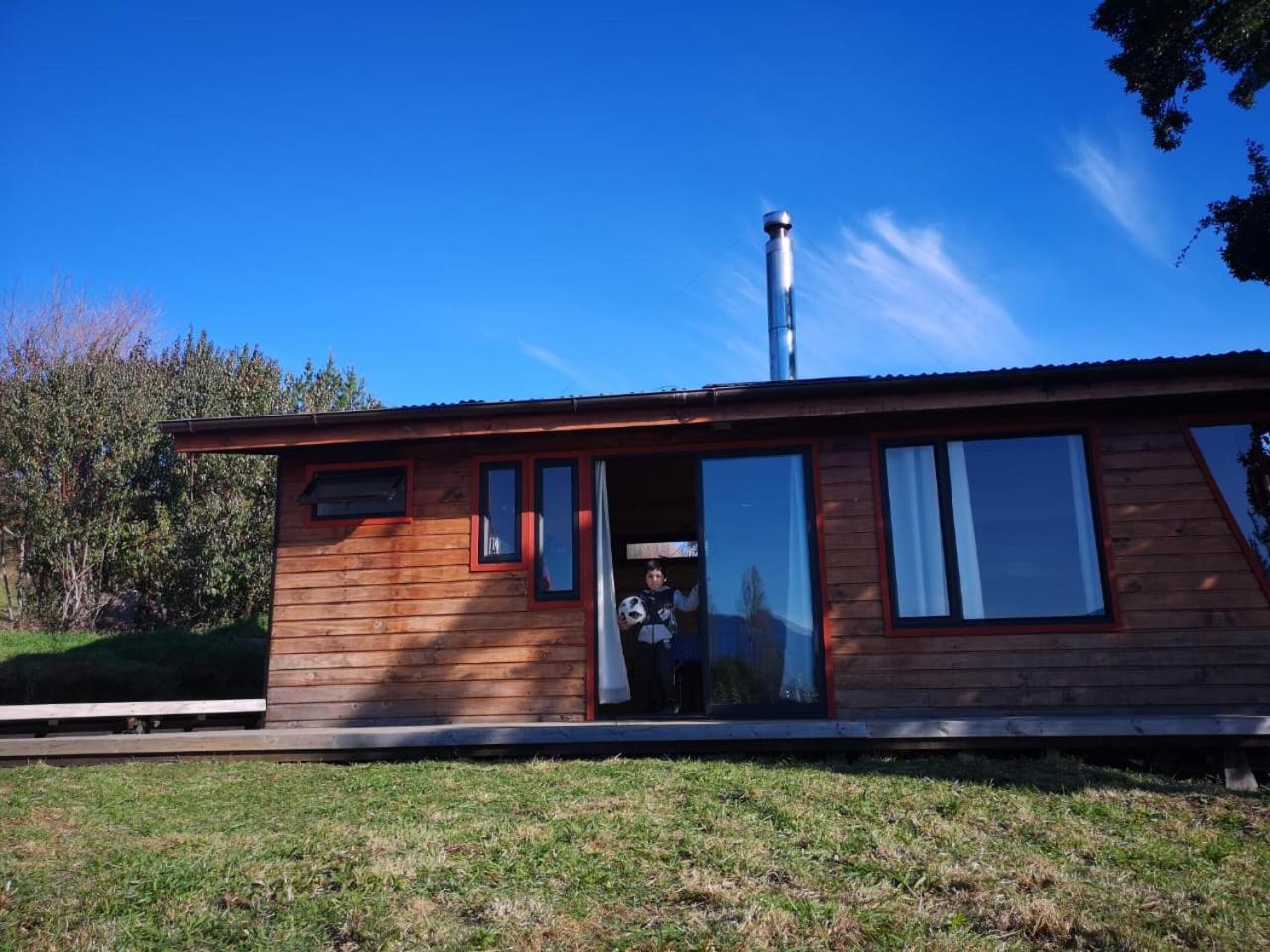 Cabanas Ayalen Con Vista Al Lago Pucon Bagian luar foto